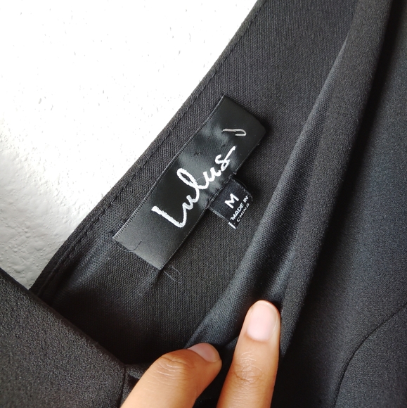 Lulu's Black Sleeveless Pleated Dress - Picture 5 of 6